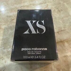 Paco Rabanne Xs Eau De Toilette for Men 3.4 Oz/ 100 MI - Spray - New Packaging!